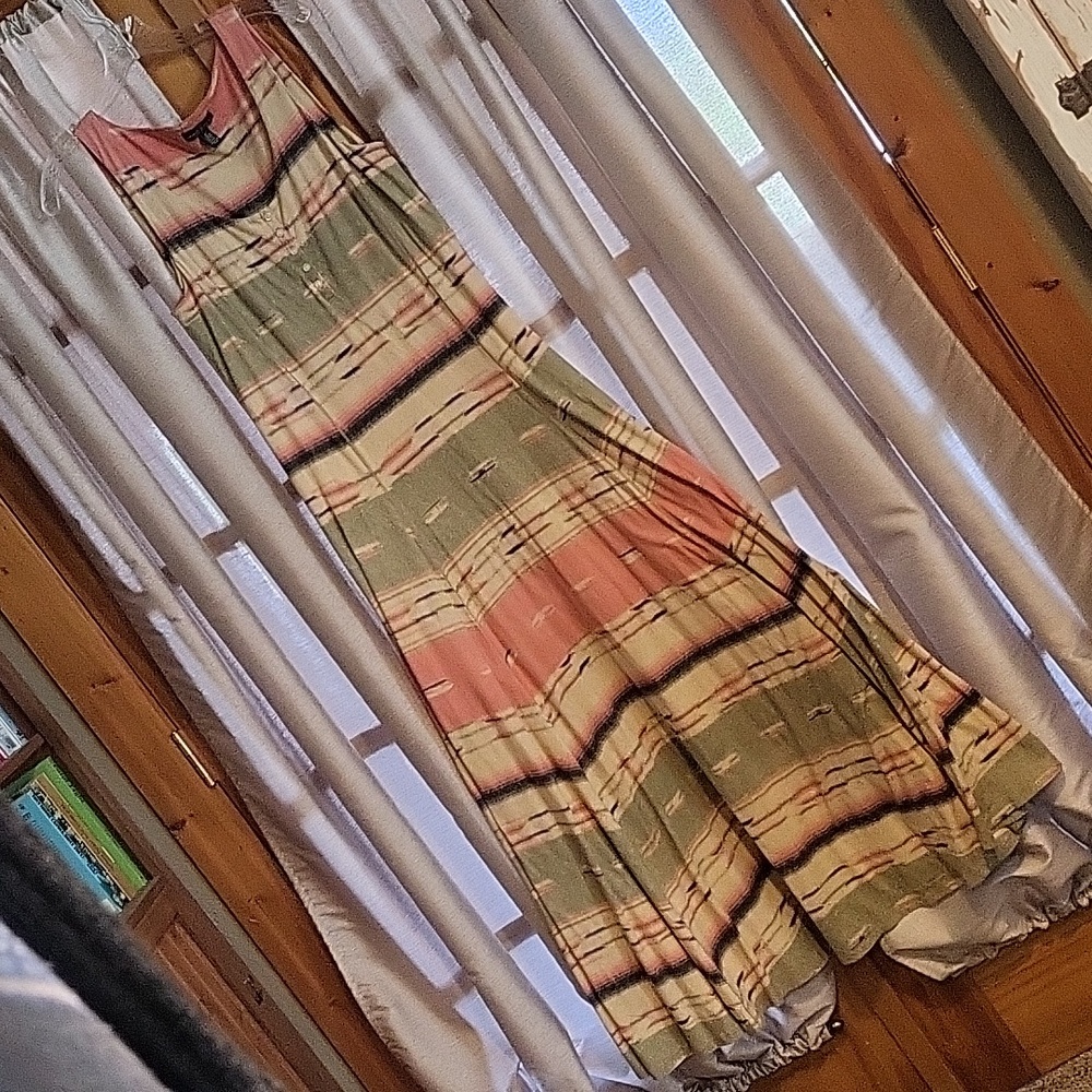 NWOT LRL LAUREN CO RALPH LAUREN MAXI DRESS SMALL